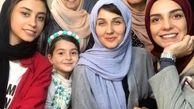 الیکا عبدالرزاقی کنار بازیگر زن خارجی سریال کیمیا+عکس