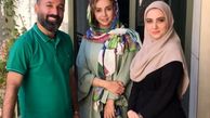 شبنم قلی خانی در کنار دوستانش + عکس