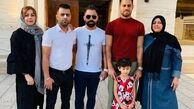 مرتضی پورعلی گنجی و خانواده+عکس