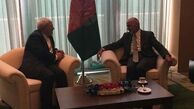 دیدار ظریف با اشرف غنی
