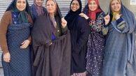 ژاله صامتی در جمع بانوان زیرخاکی + عکس