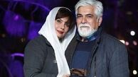  حسین پاکدل و همسرش عاطفه رضوی/عکس
