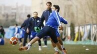 بازیکن جدید استقلال با لباس پرسپولیس به تمرین رفت!
