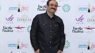 لبخند ملیح مهران غفوریان در جشن حافظ+عکس