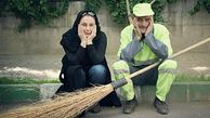 خانم بازیگر و همدردی با آقای پاکبان+عکس