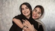 چهره خندان‌ مهدیه ‌نساج و دوستش‌+ عکس