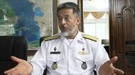 دریادار سیاری: عبور 3 هزار کشتی از منطقه خطر دزدان دریایی
