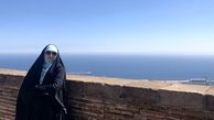 مژده لواسانی در کنار دریا + عکس