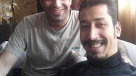 تبریک بهرام افشاری به مناسبت منوچهر هادی + عکس