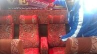 شیشه اتوبوس استقلال شکست