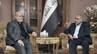 سفیر ایران در بغداد با «عبدالمهدی» دیدار و گفت‌وگو کرد