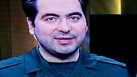 حضور جالب گوینده خبر ۲۰:۳۰ با لباس سپاه پاسداران
