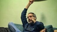 ریلکس کردن امیرمهدی ژوله در خانه + عکس