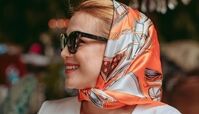 مدل روسری ترند 1402 با طرح ها و رنگ های جذاب و شیک | عید امسال این روسری ها مد شدن !