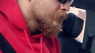 ظاهر متفاوت میلاد کی مرام در ماشینش + عکس