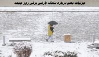 جزئیات مهم درباره سامانه بارشی برفی روز جمعه 