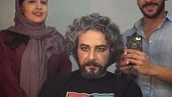 گریم حسام منظور در لباس جوکر + عکس