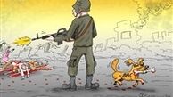 بی بی سی جیر خوار جنایات صهیونیست ها