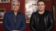 مهران احمدی در کنار کارگردان سریال های طنز مشهور + عکس