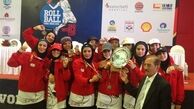 عنوان سومی برای تیم اسکیت بانوان ایران 