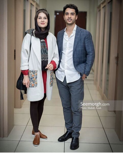 ساعد سهیلی و همسر آلمانی اش + عکس