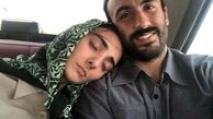 پسر و عروس خوابالوی خانم بازیگر در تاکسی + عکس