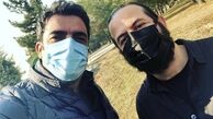 سلفی کارگردان عاشقانه با کارگردان قورباغه + عکس