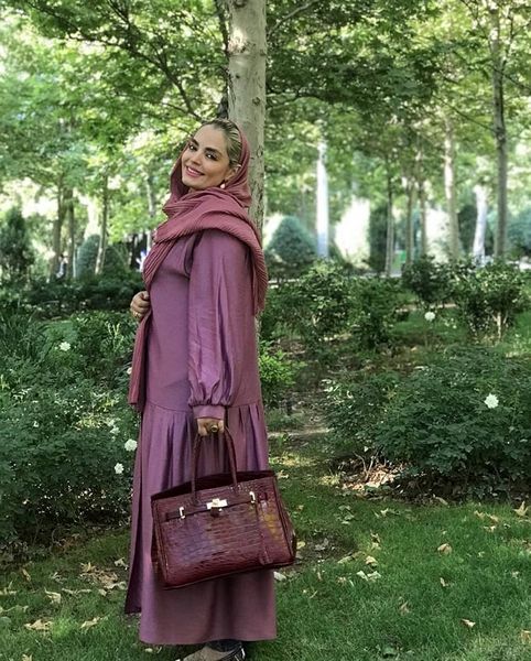 سپیده خداوردی در یکی از پارک های تهران + عکس