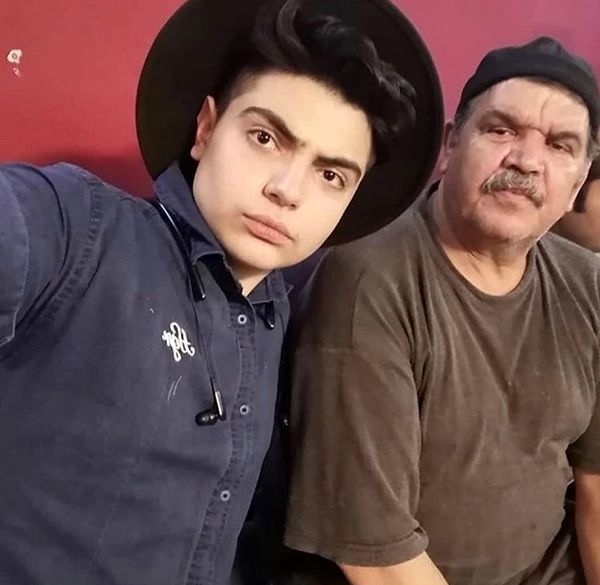 شباهت کیانوش گرامی و‌ پسرش + عکس
