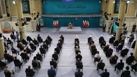 مسئولان نظام با رهبر انقلاب دیدار کردند