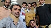 امین زندگانی در پشت صحنه خانه امن + عکس