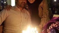 نیلوفر شهیدی و‌برادرش + عکس