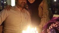 نیلوفر شهیدی و‌برادرش + عکس