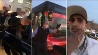 سیلی سرباز راهور به عنابستانی / او را بخشید !
