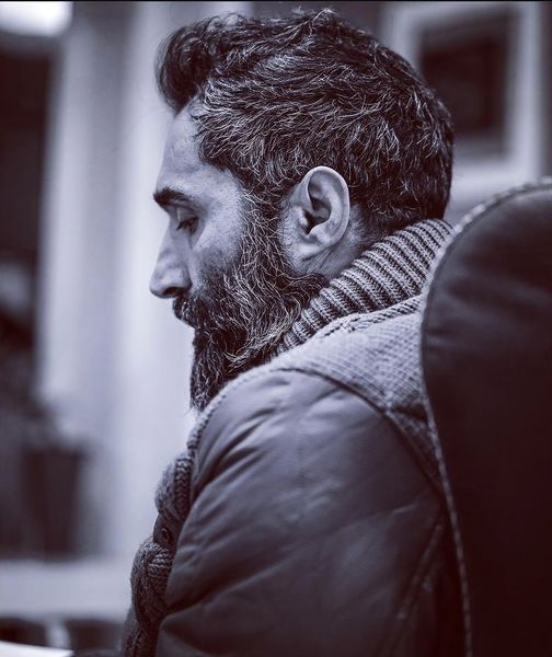 ظاهر به هم ریخته هادی کاظمی + عکس