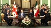 امضای ۵ سند همکاری و بیانیه مشترک ایران و گرجستان
