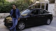 ماشین خارجی حسن شکوهی + عکس