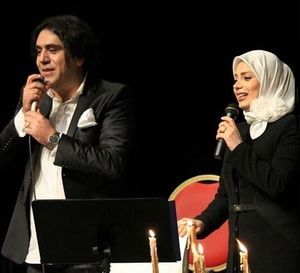 ازدواج مجری تلویزیون با خواننده معروف+عکس