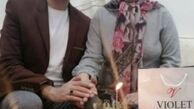 سیروس همتی و همسرش + عکس