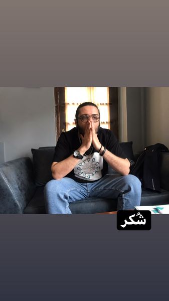 شکر گذاری آقای بازیگر + عکس
