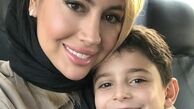همسر و‌پسر خواننده معروف + عکس