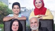 عکس خانوادگی کمند امیرسلیمانی