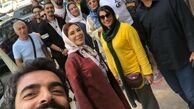 دل منوچهر هادی در خیابان پاسداران+عکس