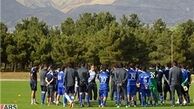 حضور رحمتی با چهره جدید در تمرین استقلال