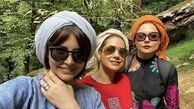 طبیعت گردی سولماز غنی با دوستانش + عکس