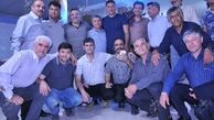 علی دایی در جمع همبازیان قدیمی در استقلال اردبیل+عکس