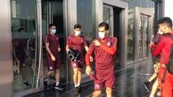 حضور پرسپولیسی ها در محل تمرین+ عکس