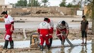 پایان عملیات امدادی هلال احمر در سیل سیستان‌وبلوچستان