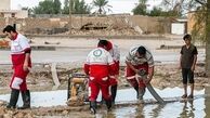 پایان عملیات امدادی هلال احمر در سیل سیستان‌وبلوچستان