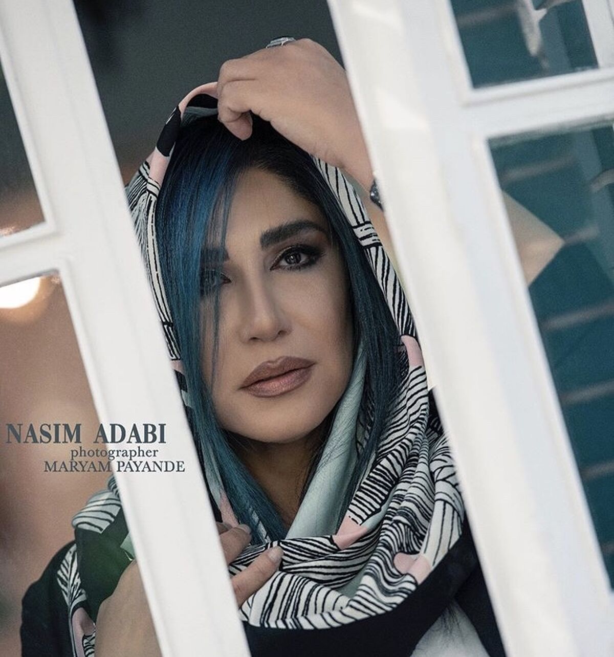 نسیم ادبی با ظاهری متفاوت + عکس